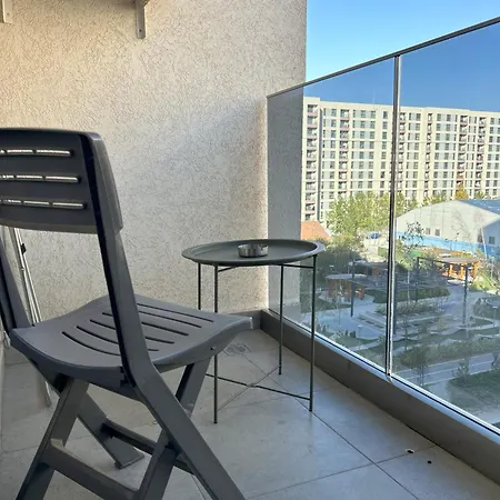 Chic Studio With Balcony At Exigent Plaza - 05 Bucharest Exterior photo